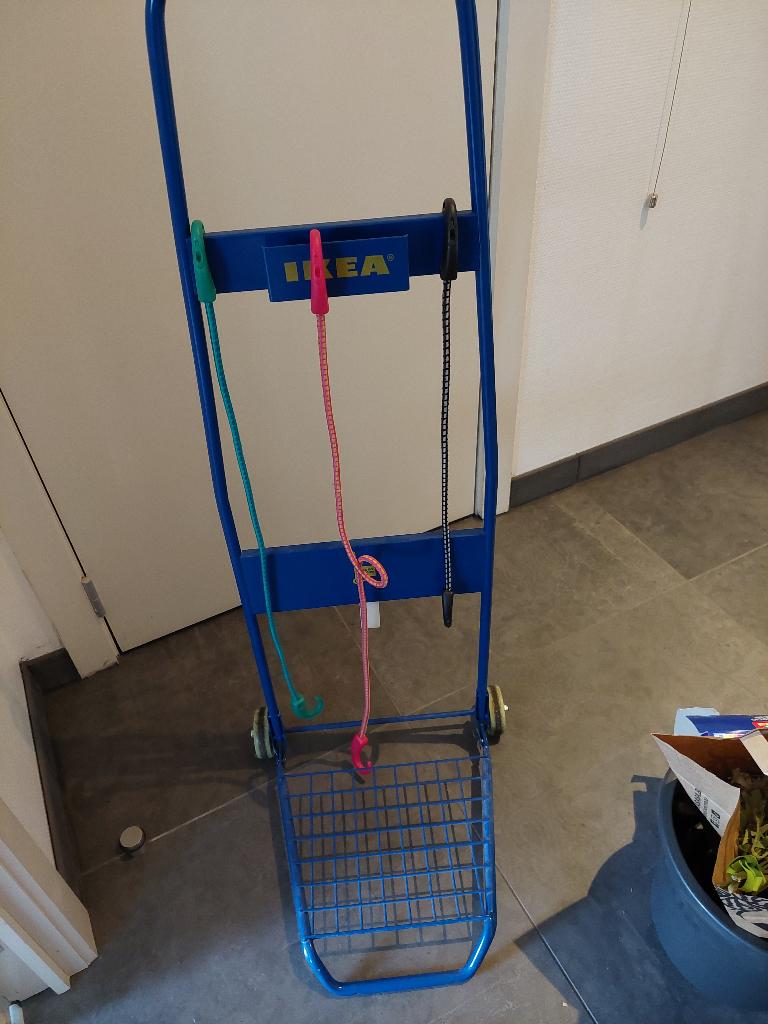 IKEA chariot trolly, 60 tot 80 liter, Ophalen, Zo goed als nieuw, Transportkar