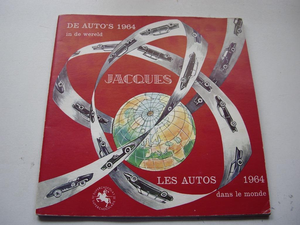 AUTOS 1964 in de wereld / DE AUTO'S 1964 in de wereld, Boeken, Prentenboeken en Plaatjesalbums, Gelezen, Plaatjesalbum, Ophalen of Verzenden
