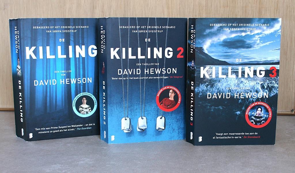 De killing - David Hewson - set van 3., Boeken, Ophalen of Verzenden, Zo goed als nieuw, David Hewson