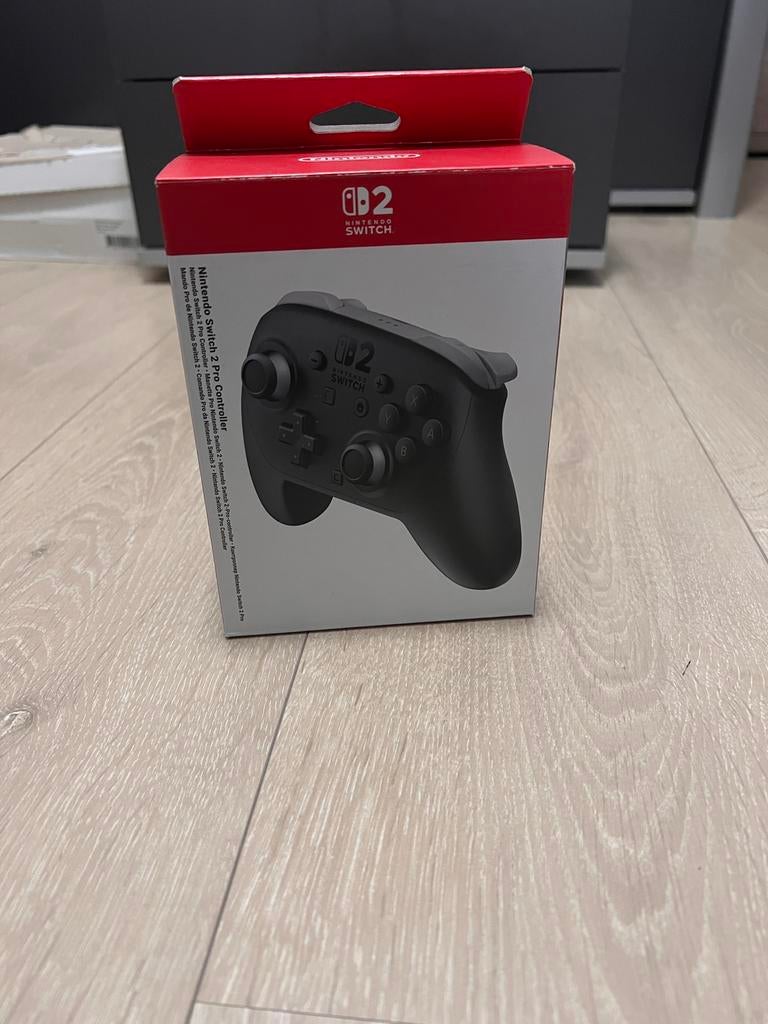Switch 2 Pro Controller Black, Ophalen, Draadloos, Nieuw, Switch