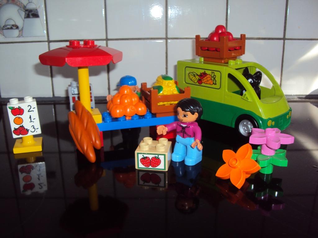 LEGO DUPLO Marktplein - 5683*VOLLEDIG*PRIMA STAAT*, Ophalen of Verzenden, Complete set, Duplo