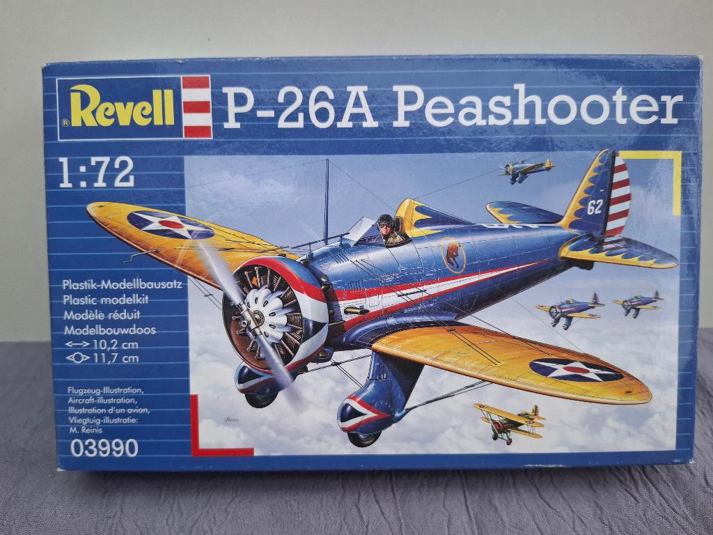 Maquette avion REVELL P-26A Peashooter 1/72 NEUF, Neuf, Enlèvement ou Envoi, Revell, 1:72 à 1:144