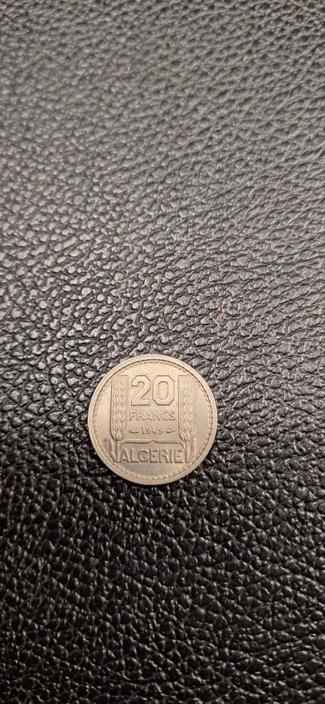 Algerije Franse Kolonie 20 frank 1949, Postzegels en Munten, Ophalen of Verzenden