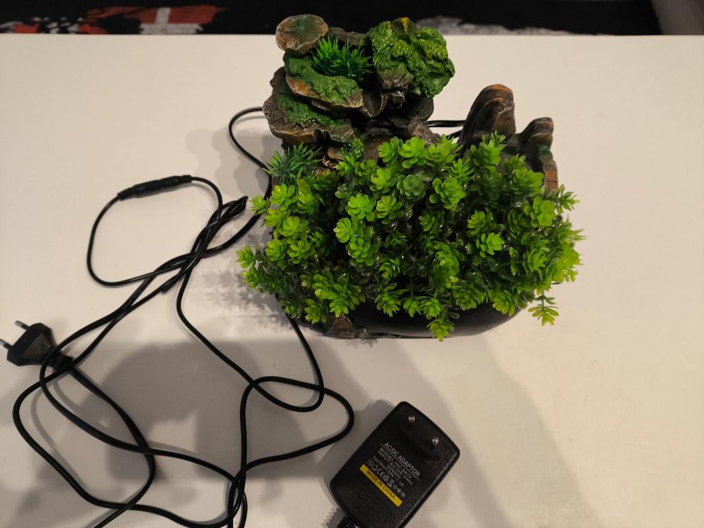 Waterfontein Met Led, Tuin en Terras, Ophalen of Verzenden, Zo goed als nieuw, Overige materialen, Waterval