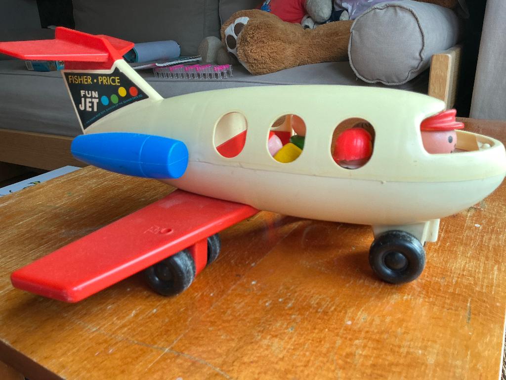 Vliegtuig Fisher price, Ophalen, Gebruikt