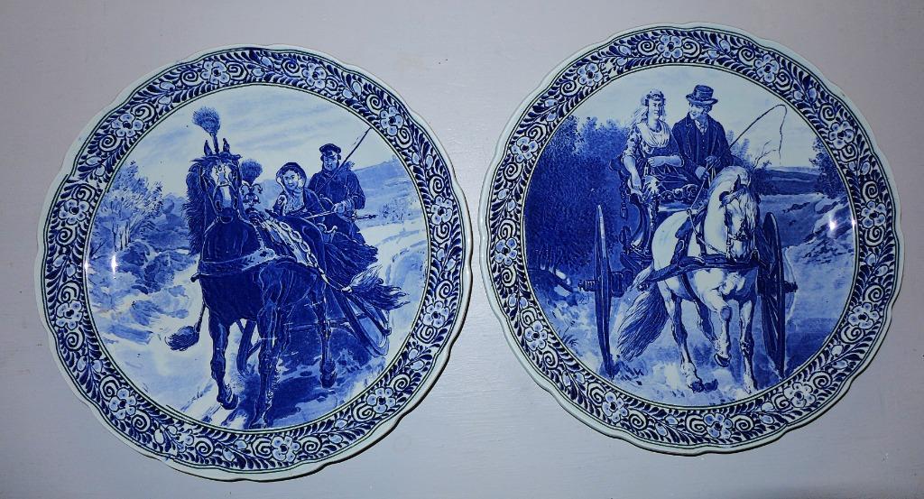 Delftse schotels, Antiek en Kunst, Ophalen