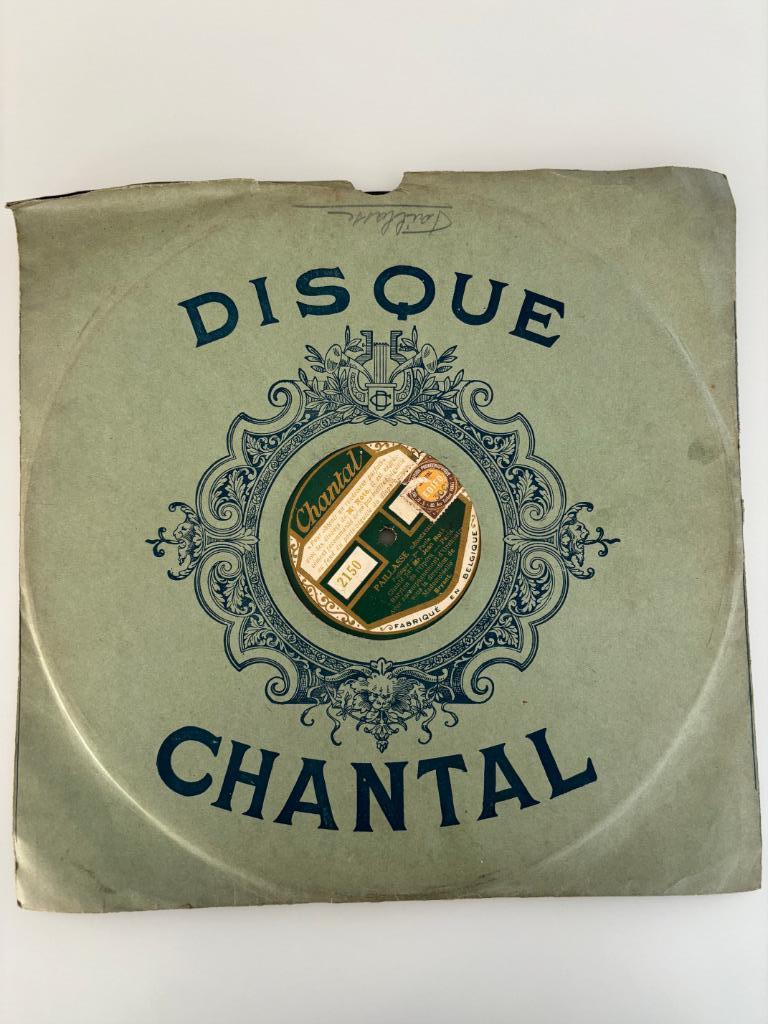 78 RPM Jean Noté (Bariton Wallon 1858 - 1922) "Paillasse", CD & DVD, Vinyles | Classique, Comme neuf, Romantique, Opéra ou Opérette
