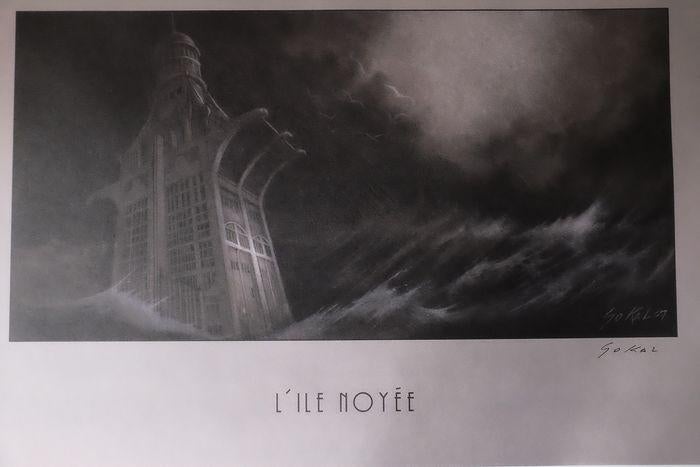Lithographie Benoît Sokal, Enlèvement ou Envoi