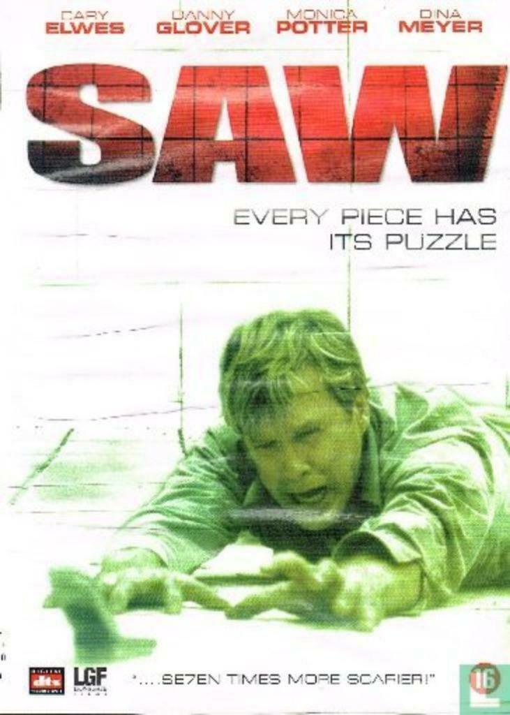 Saw (2004), Cd's en Dvd's, Dvd's | Horror, Gore, Vanaf 16 jaar, Verzenden