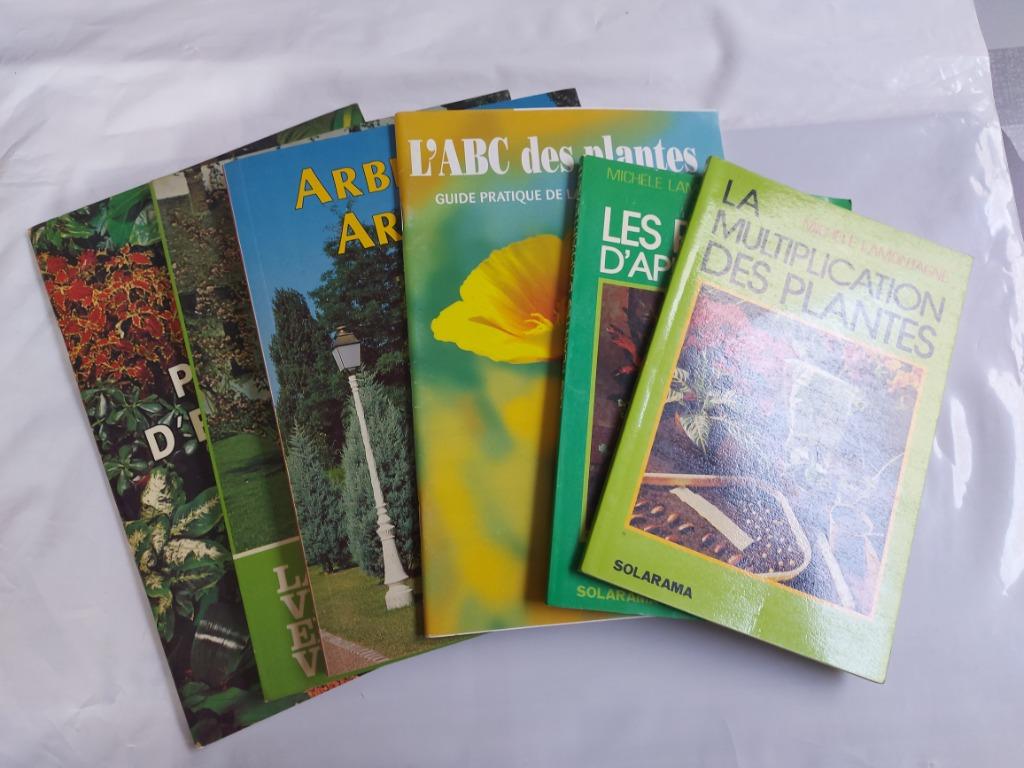Livres plantes, Enlèvement, Comme neuf