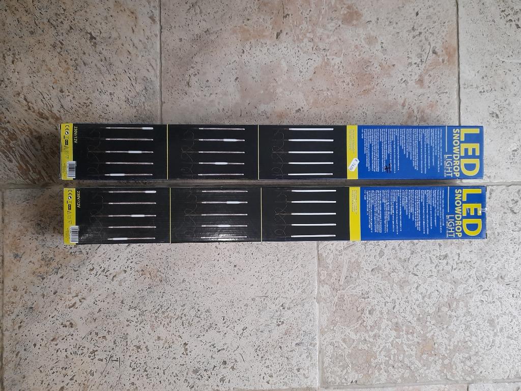 Nieuwe LED Kerstverlichting snowdrop, Diversen, Ophalen of Verzenden, Nieuw