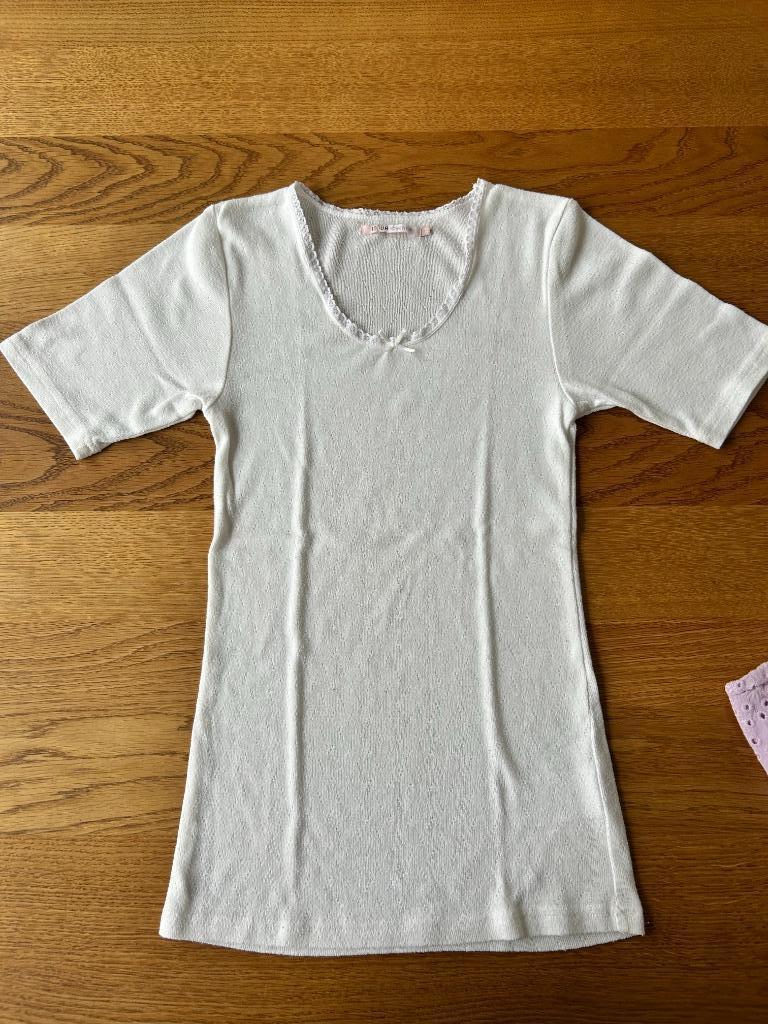 Insua Homewear Dames onderhemdje korte mouwen, Kleding | Dames, ANDERE, Ophalen, Wit, Overige typen