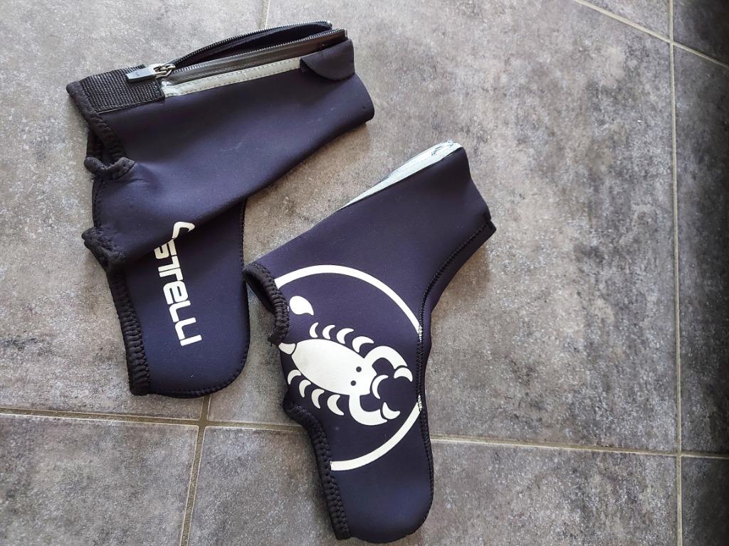 schoencover Castelli, Vélos & Vélomoteurs, Accessoires vélo | Vêtements de cyclisme, Enlèvement, Comme neuf, Castelli