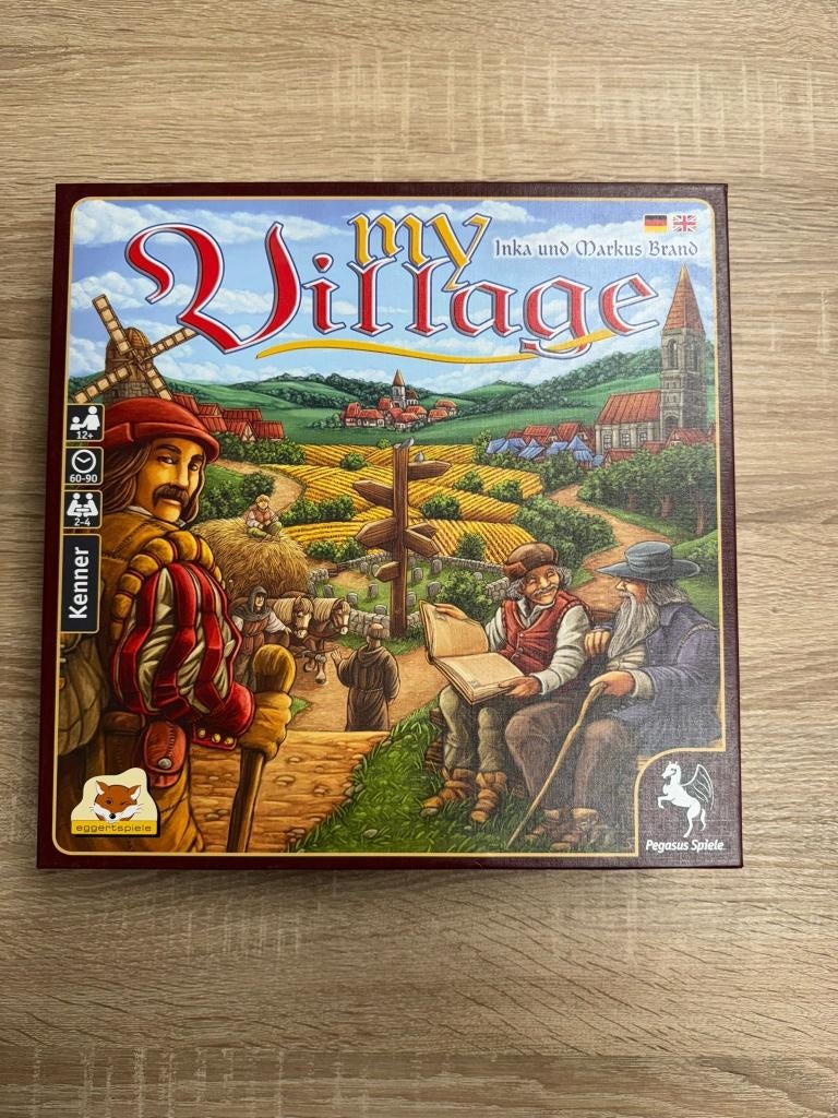 My Village - bordspel, Een of twee spelers, Ophalen, Gebruikt
