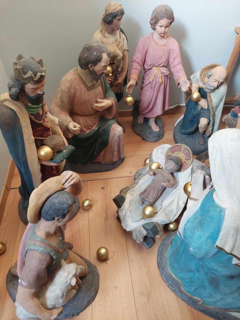 Kerst beelden, Diversen, Ophalen, Gebruikt