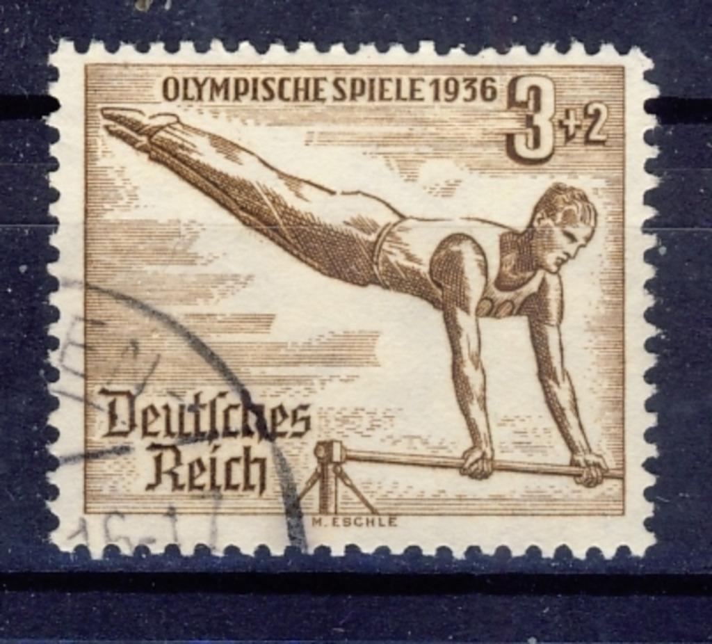 Deutsches Reich 1936 - nr 609, Verzenden, Duitse Keizerrijk, Gestempeld