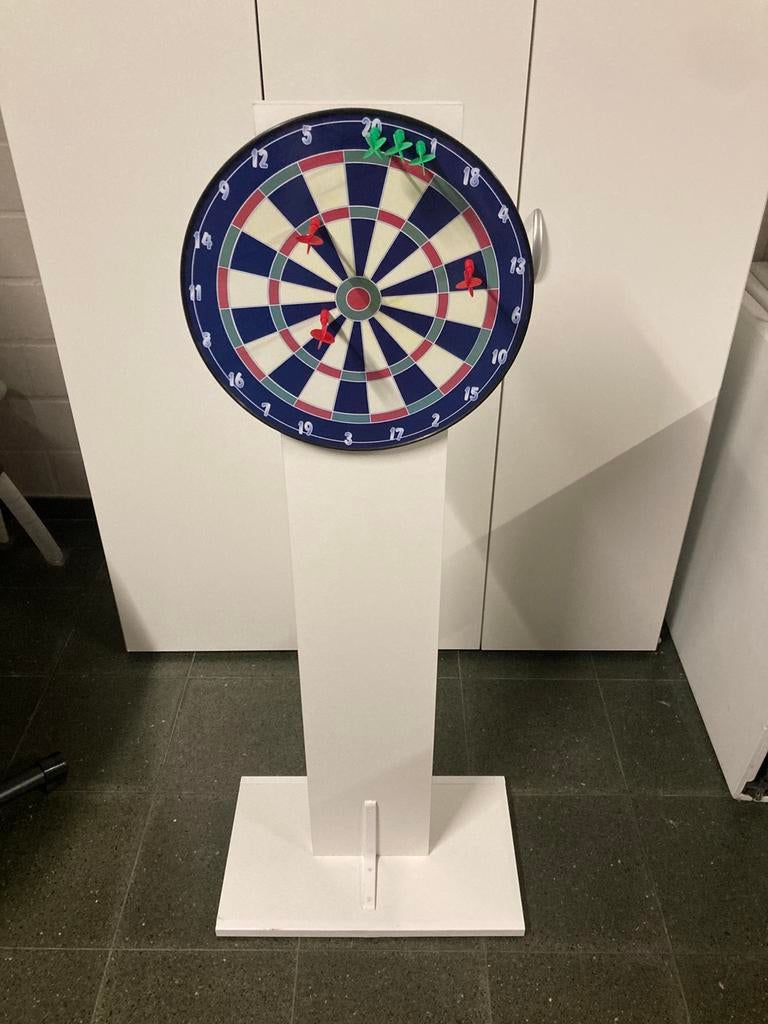 Staander met magnetsch dartbord voor kids, Ophalen