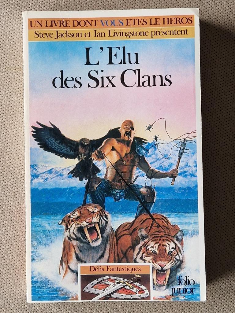 Ldvelh L'Elu des Six Clans - Défis fantastiques 38 livre, Livres, Livres pour enfants | Jeunesse | 13 ans et plus, Utilisé, Fiction