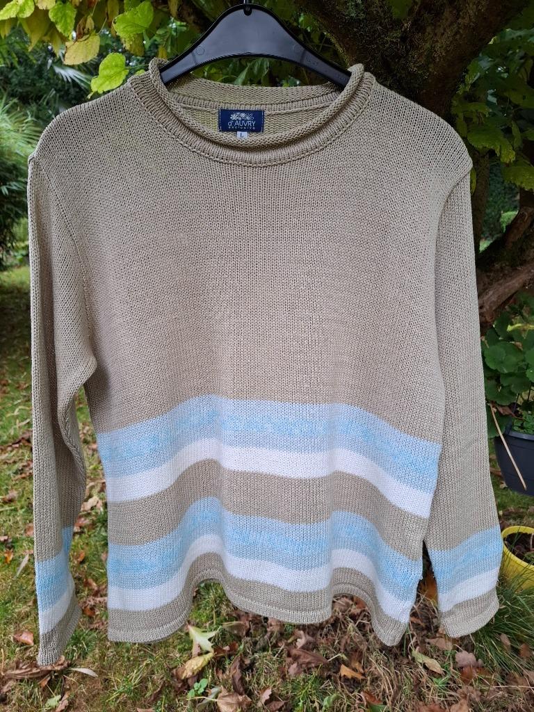 Trui voor het tussenseizoen, Blauw, Maat 42/44 (L), Ophalen of Verzenden, D'Auvery Exclusive