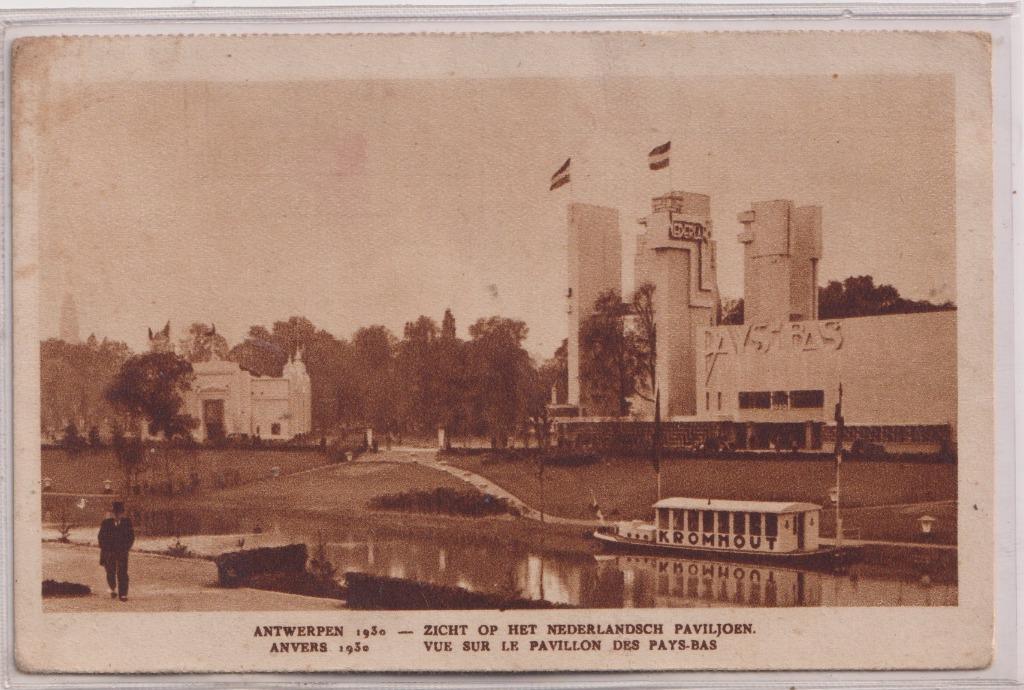 Postkaart – Wereldtentoonstelling 1930 – Nederland, Ophalen of Verzenden, 1920 tot 1940, Ongelopen, Antwerpen