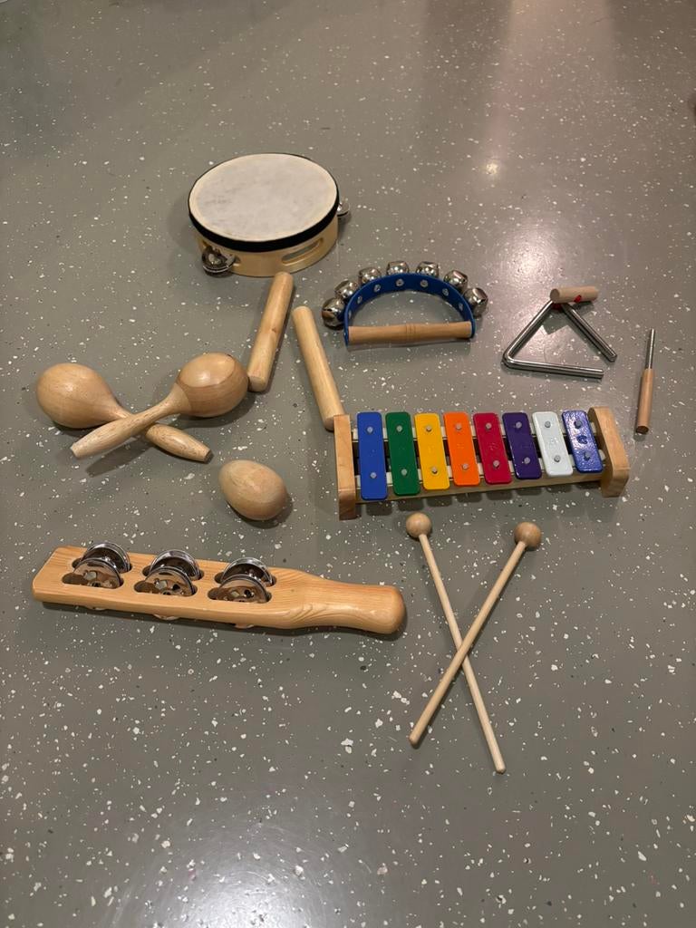Muziekinstrumenten voor kinderen, Ophalen, Gebruikt