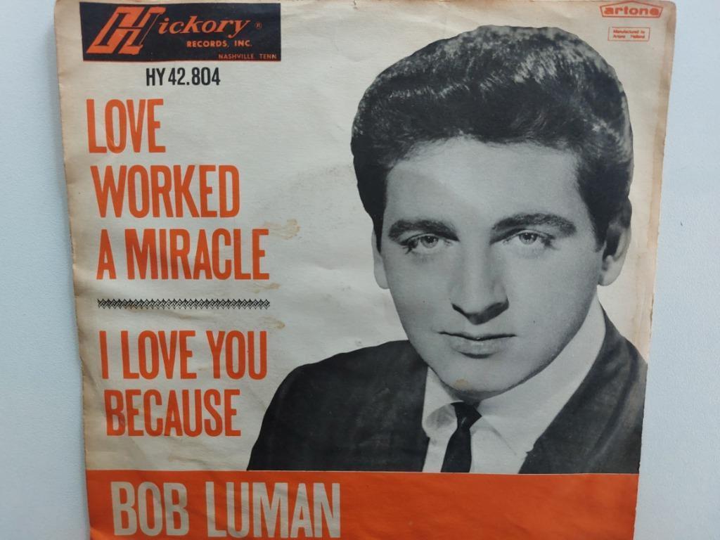 Bob Luman - L'amour a fait un miracle (1965), CD & DVD, Vinyles Singles, Country et Western, Enlèvement ou Envoi