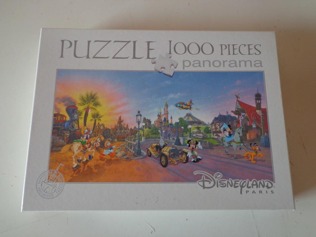 Legpuzzel Disneyland panorama, Hobby en Vrije tijd, Ophalen, Zo goed als nieuw