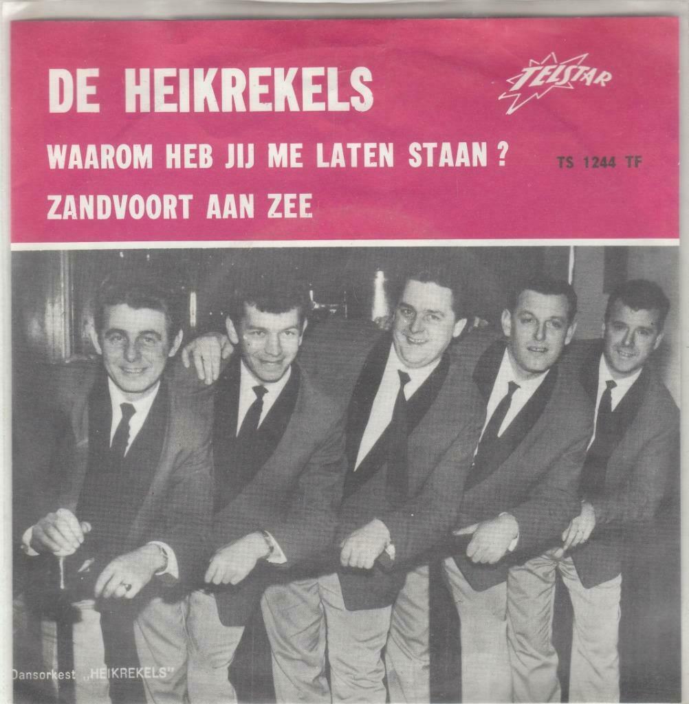 45T: De Heikrekels: Waarom heb jij me laten staan, Cd's en Dvd's, Vinyl | Nederlandstalig, Ophalen of Verzenden, Overige formaten