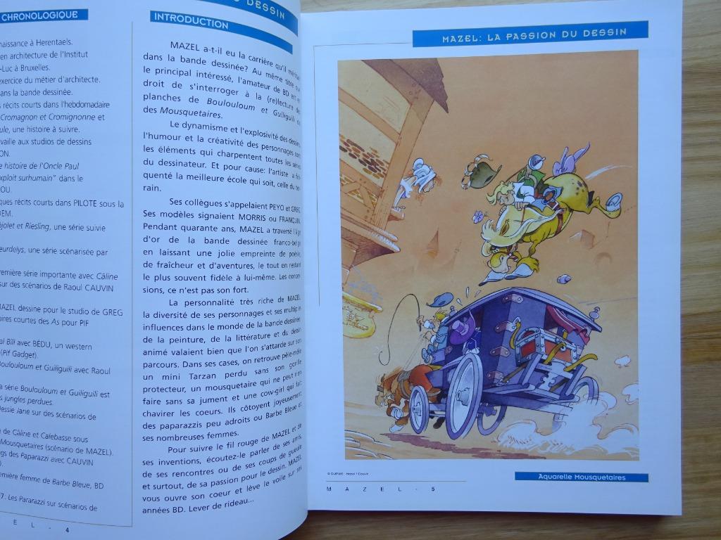 Luc Maezelle dit Mazel - Biographie - 2003 éd. Bédébu, Livres, Une BD, Enlèvement ou Envoi, Comme neuf