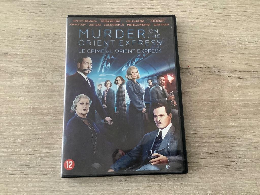 Murder on the Orient Express DVD, Cd's en Dvd's, Vanaf 12 jaar, Ophalen of Verzenden, Zo goed als nieuw, Detective en Krimi