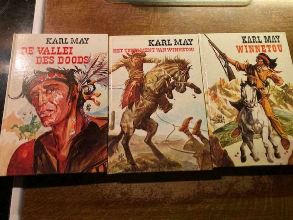 3 boeken van Karl May, Boeken, Ophalen, Gelezen, Karl May, Non-fictie