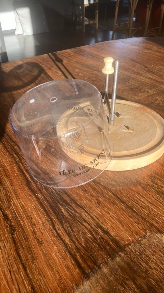 Porte-fromage/trancheuse Tête de Moine, Enlèvement ou Envoi, Utilisé