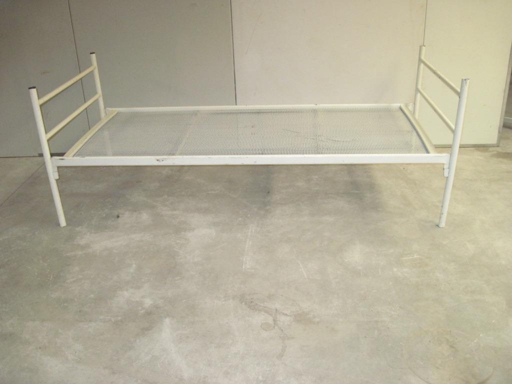 bed, Ophalen, Beige, Metaal