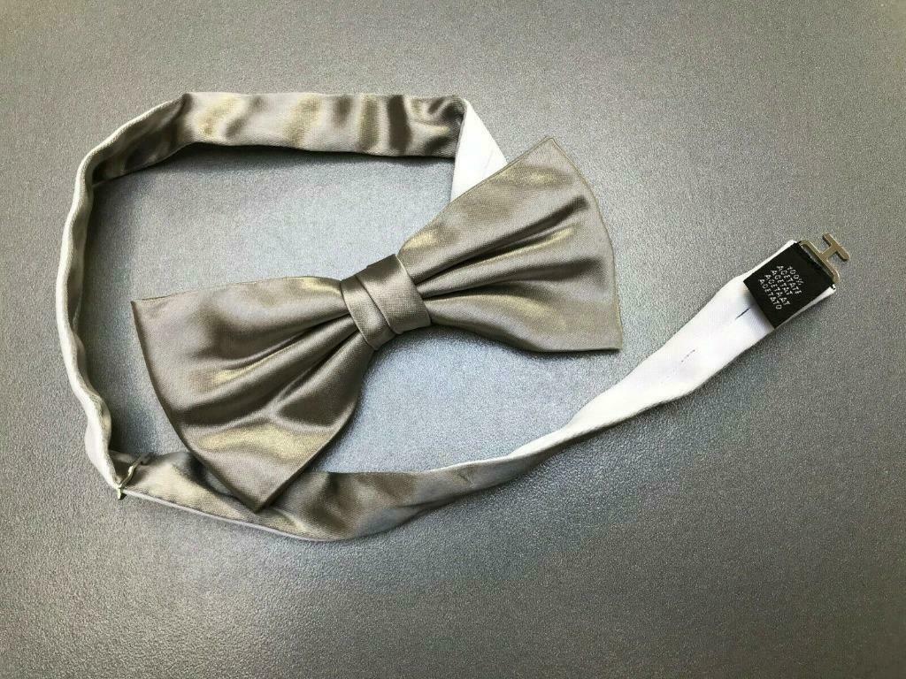 Nœud papillon neuf, Neuf, Gris, Enlèvement ou Envoi, Sans
