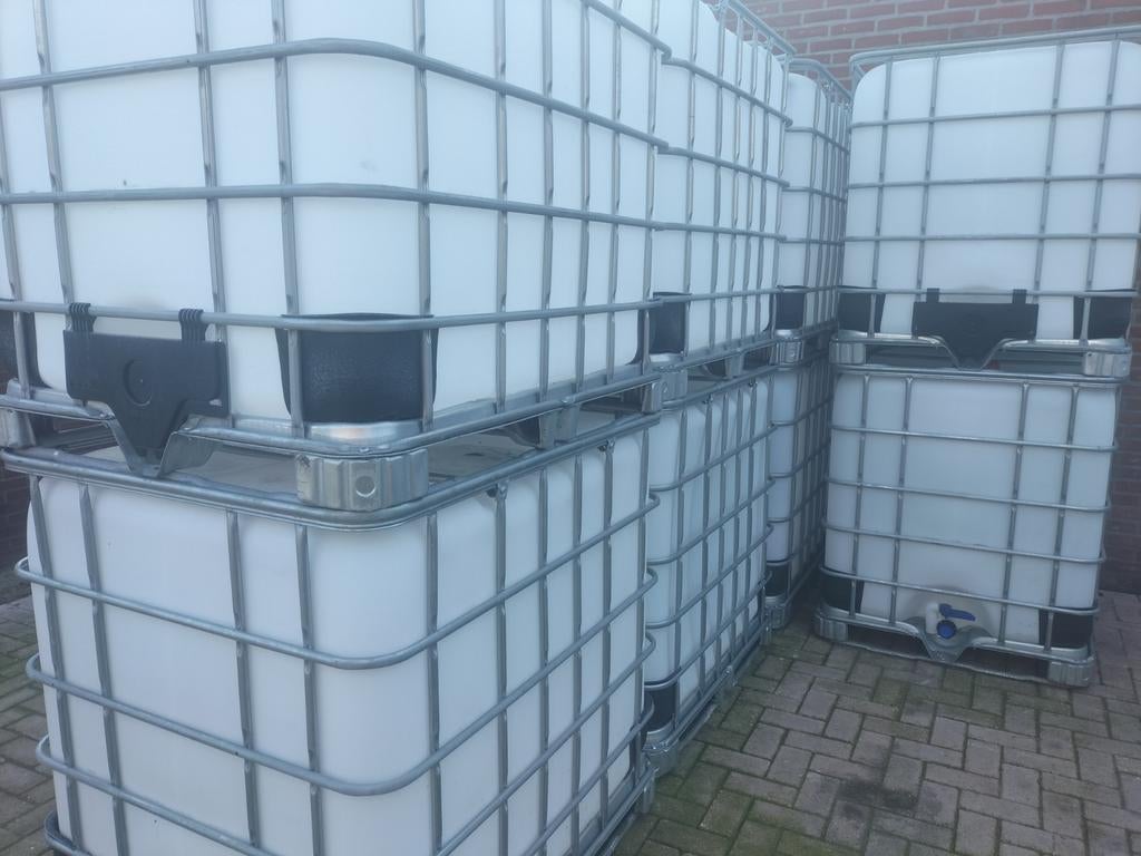 Ibc tanks vaten regenton brandhout houtkrat slowfeeder, Enlèvement, Comme neuf