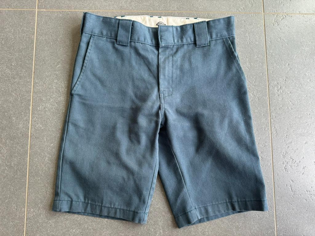 Donkerblauwe short Dickies Slim Fit W28, Blauw, Dickies, Ophalen of Verzenden, Zo goed als nieuw