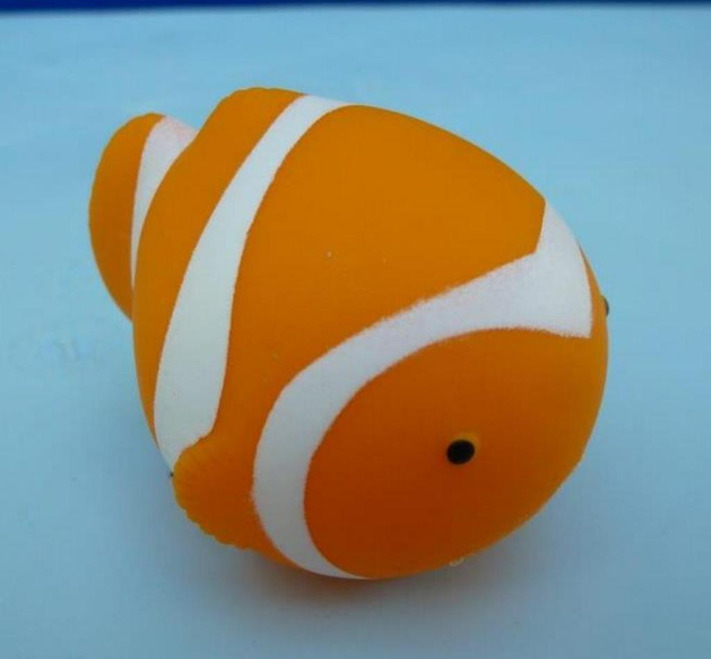 badspeeltje oranje visje, Verzamelen, Ophalen of Verzenden, Gebruikt