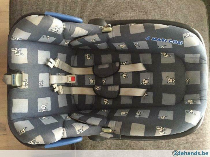 Maxi cosi, Ophalen, Gebruikt