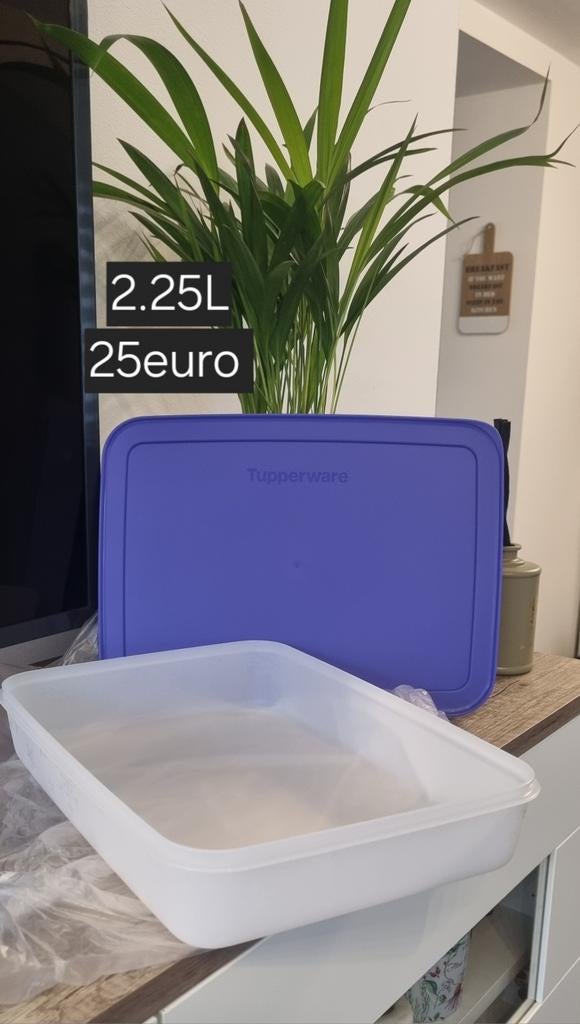 Tupperware diepvriesdozen 2.5L Nieuw 25euro, Ophalen of Verzenden, Nieuw