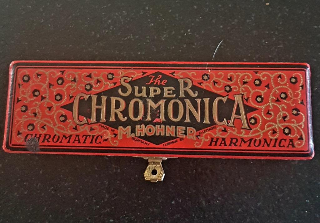 Mondharmonica vintage 1937, Ophalen