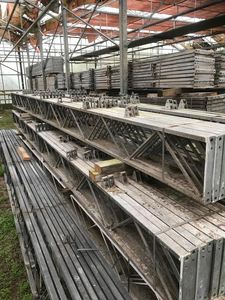 Spanten, tralie, serresoanten, hobbyserre, Doe-het-zelf en Bouw, Metalen, Ophalen, Gebruikt