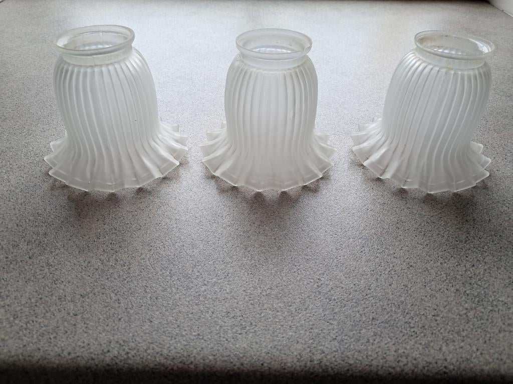 Glazen lampekapjes, Antiek en Kunst, Ophalen