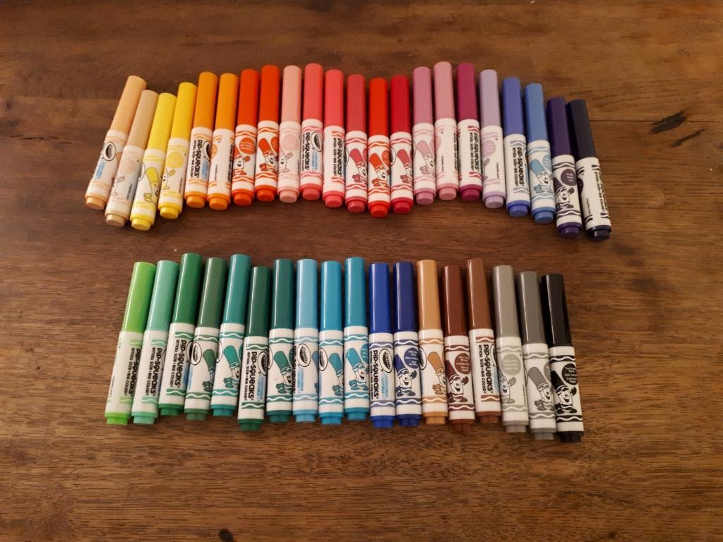 40 marqueurs Pip Squeaks de petite taille, Hobby & Loisirs créatifs, Enlèvement ou Envoi, Comme neuf, Crayon ou Feutre