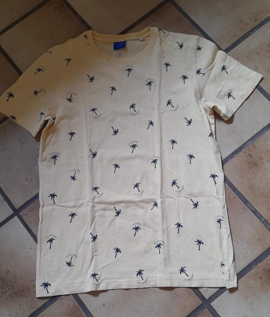 geel tshirt mt M-L, Vêtements | Hommes, T-shirts, Jack&Jones, Porté, Taille 48/50 (M), Jaune