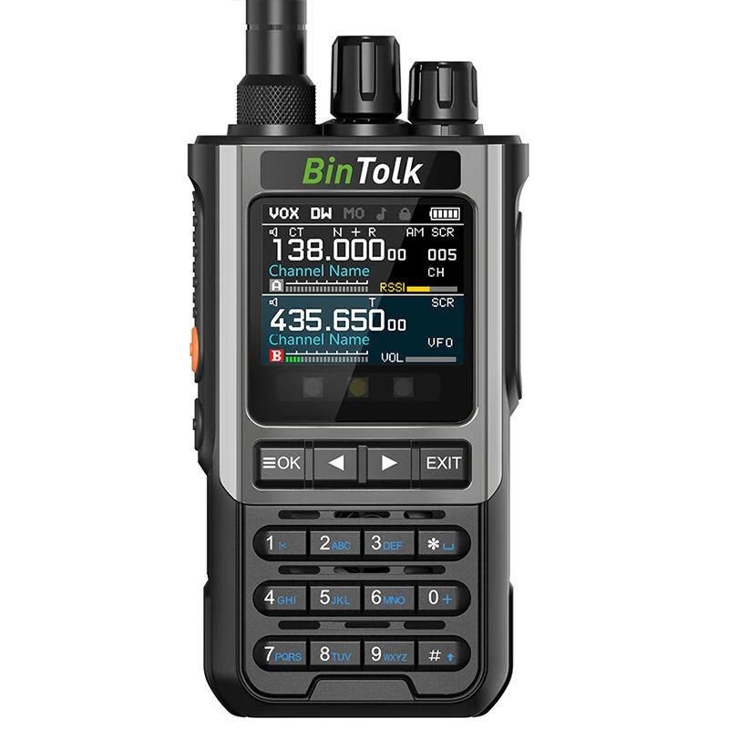 BinTalk tranciever 18 tot 1000Mhz met cb (rx/tx) 3x antenne, Télécoms, Talkies-walkies & Walkies-talkies, Neuf, Talkie-walkie ou Walkie-talkie