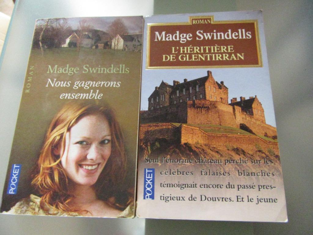 E 2 romans de Madge Swindells éd Pocket, Enlèvement, Utilisé