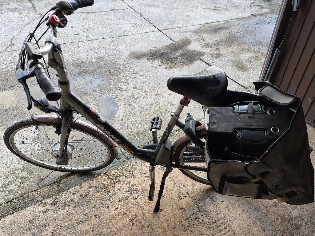 Elektrische fiets, Fietsen en Brommers, Elektrische fietsen, Ophalen of Verzenden, Gebruikt, Minder dan 30 km per accu, Giant