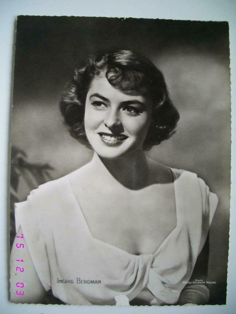 Foto : Ingrid Bergman, Envoi, Utilisé, Autres sujets/thèmes, Photo