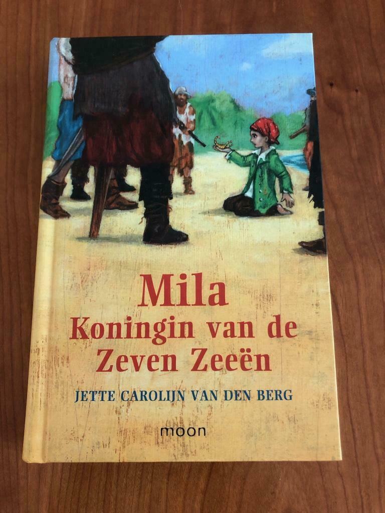 Mila koningin van de zeven zeeën (10+) piratenbende zeerover, Ophalen of Verzenden, Zo goed als nieuw, Jette Carolijn vd Berg