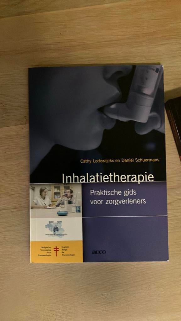 Cathy Lodewijckx - Inhalatietherapie, Livres, Science, Comme neuf, Enlèvement